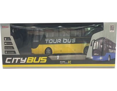 Alltoys Autobus na diaľkové ovládanie žltý