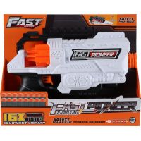 Alltoys Blaster Fast mini batériový a 16 ks nábojov 2
