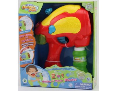 Alltoys Bublifuková a striekacia pištoľ na vodu 2v1