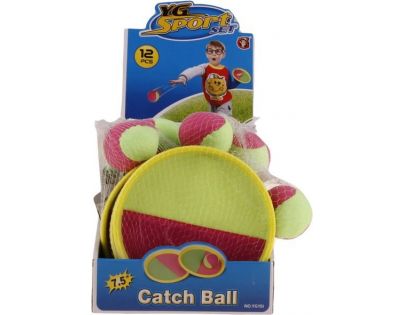 Alltoys Catch Ball hra Žluto-černá