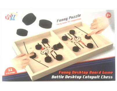 Alltoys Dosková hra vzdušný hokej Pucket game