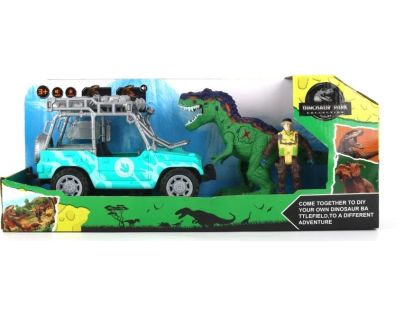 Alltoys Dinosaurie set s autom (15)