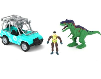 Alltoys Dinosaurie set s autom (15)