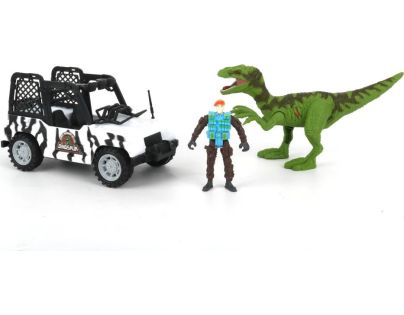 Alltoys Dinosaurie set s autom (16)