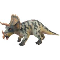 Alltoys Dinosaurus mäkký Tricertops 55 cm zelený