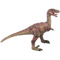 Alltoys Dinosaurus mäkký Velociraptor 65 cm hnědý