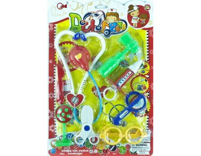 Alltoys Hrací set Doktorka so striekačkou 8 ks