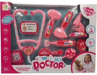 Alltoys Doktorandský set růžový