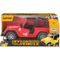 Alltoys Džíp 1:10 so svetelným a zvukovým efektom červený 2