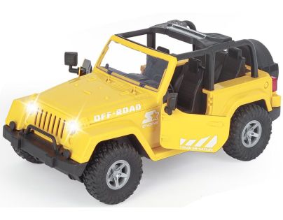 Alltoys Džíp 1:10 so svetelným a zvukovým efektom žlutý