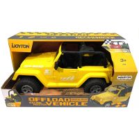 Alltoys Džíp 1:10 so svetelným a zvukovým efektom žlutý 2