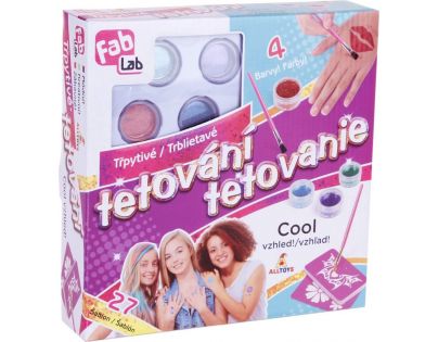 Alltoys TV FabLab Třpytivé tetování