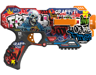 Alltoys Fast pioneer blaster manuálny BH151 + 12 ks nábojov