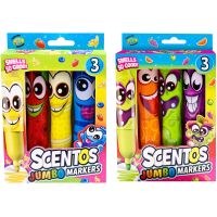 Alltoys Voňavé fixky Scentos Jumbo Funny Face 3 ks 5