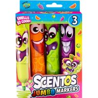 Alltoys Voňavé fixky Scentos Jumbo Funny Face 3 ks 6