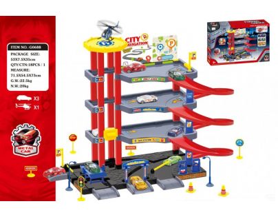 Alltoys Garáž 4 podlažia