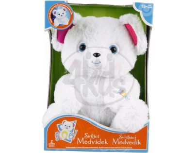 ALLTOYS 400039 - Gloe - svítící medvídek