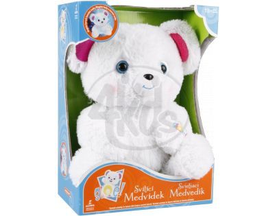 ALLTOYS 400039 - Gloe - svítící medvídek