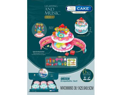 Alltoys Hrací set narodeninovú tortu