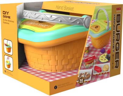 Alltoys Hrací set Piknikový Burger košík