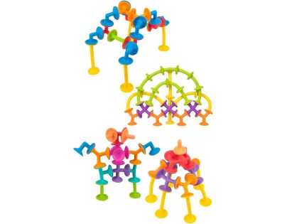 Alltoys Hrací set s prísavkami 100 ks