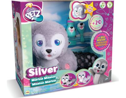 Alltoys Interaktívna tuleň Silver - Poškodený obal