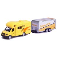 Alltoys Karavan s prívesom žlutý
