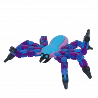 Alltoys Klixx Creaturez Pavúk modrofialový 2