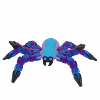 Alltoys Klixx Creaturez Pavúk modrofialový 3