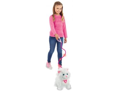 Alltoys Kočička Cassy na vodítku - Poškozený obal