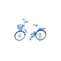 Alltoys Bicykel Fashion 1 : 8 modré