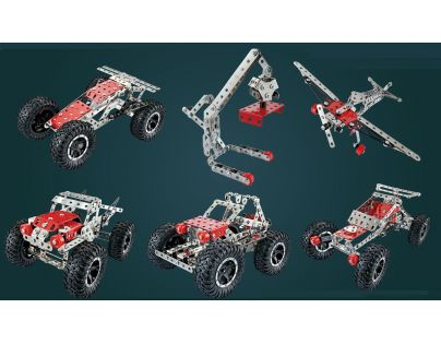 Alltoys Kovová stavebnica terénne auto 288 dielikov