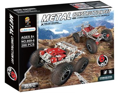 Alltoys Kovová stavebnica terénne auto 288 dielikov