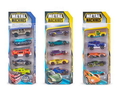 Alltoys Kovové autíčko zberateľské 5 ks