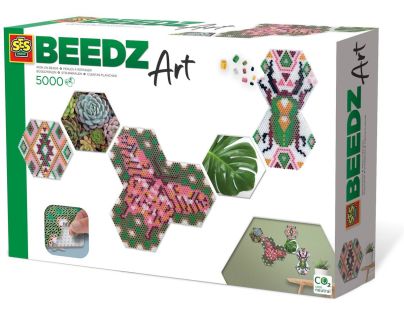 Alltoys Kreatívna sada Beedz Art - Hex Botanika