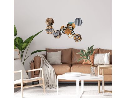 Alltoys Kreatívna sada Beedz Art - Hex Safari