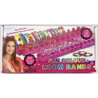 Alltoys Kreatívna súprava na výrobu náramkov Loom Band 600 ks 3