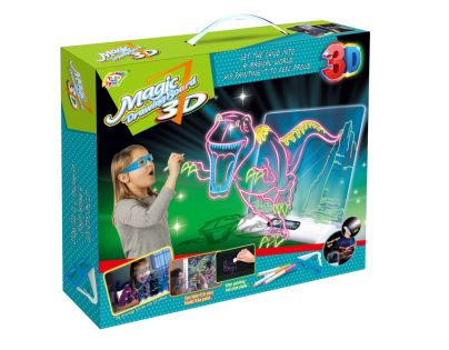 Alltoys Kresliaca tabuľka 3D dinosaury