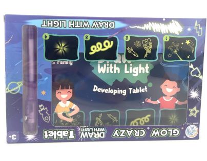 Alltoys Kresliaca tabuľka svietiaca v tme