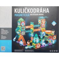 Alltoys Guličková dráha magnetická so svetlom 150 ks - Poškodený obal 3