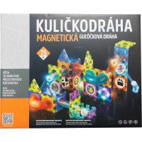 Alltoys Guličkodráha magnetická so svetlom 75 ks 3