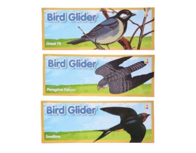 Alltoys Lietajúci klzák vtáčiky 24 cm