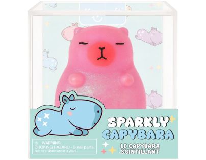 Alltoys Mačkací gélová trblietavá Kapybara