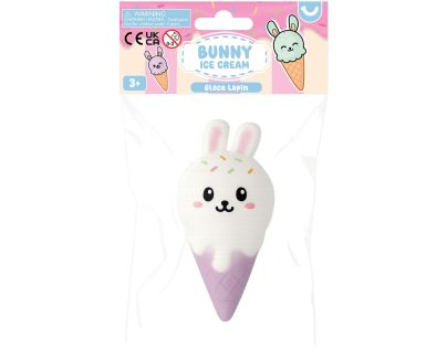 Alltoys Stláčacia králičková zmrzlina s tvárou