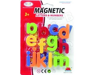 Alltoys magnetická písmenka číslice malá písmenka