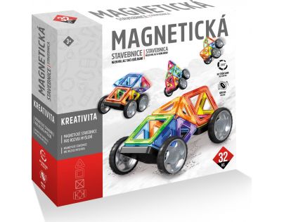 Alltoys Magnetická stavebnica 32 ks