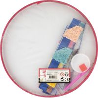 Alltoys Maľovanie pomocou kamienkov Diamond Painting Mandala růžová 2