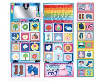 Alltoys Mäkká knižka 3 v 1 pre najmenších