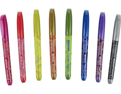 Alltoys Metalické fixky Scentos 8 ks