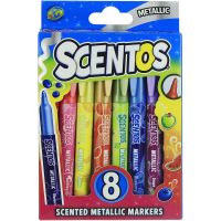 Alltoys Metalické fixky Scentos 8 ks 2